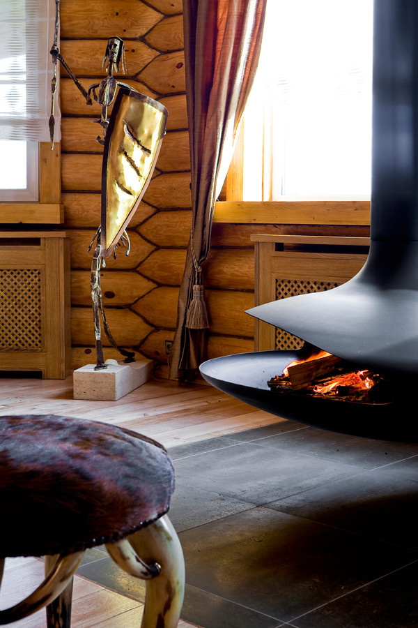 Сочетание различных фактур, материалов, стилей..