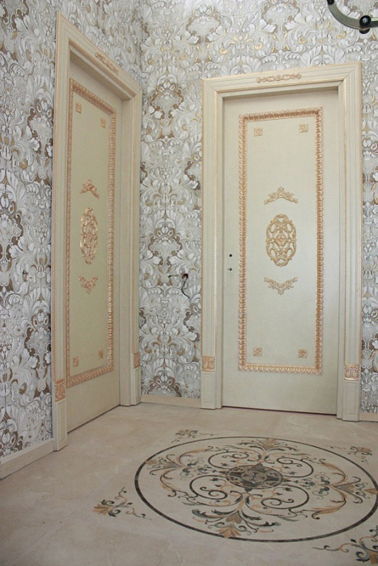 Lincrusta и роспись