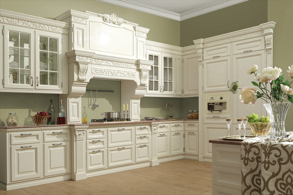 Классическая белая кухня