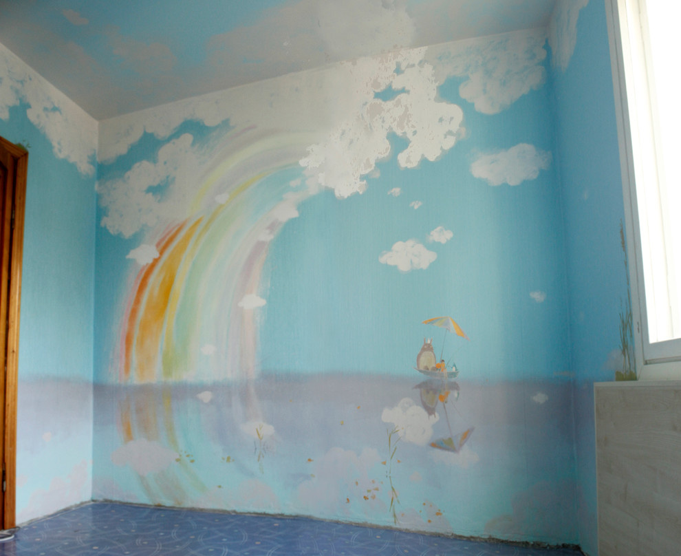 Детская с радугой | Child's room with a Rainbow