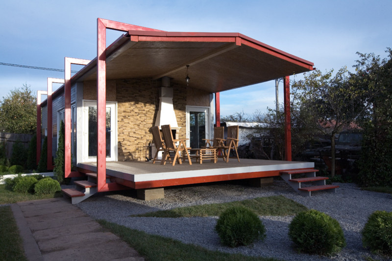 Летняя кухня с ледником. Проект для телепередачи «Дачный ответ»