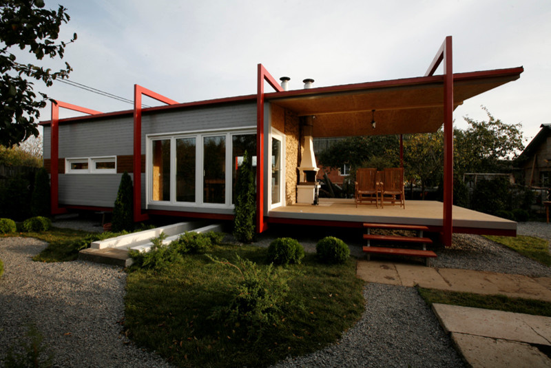 Летняя кухня с ледником. Проект для телепередачи «Дачный ответ»