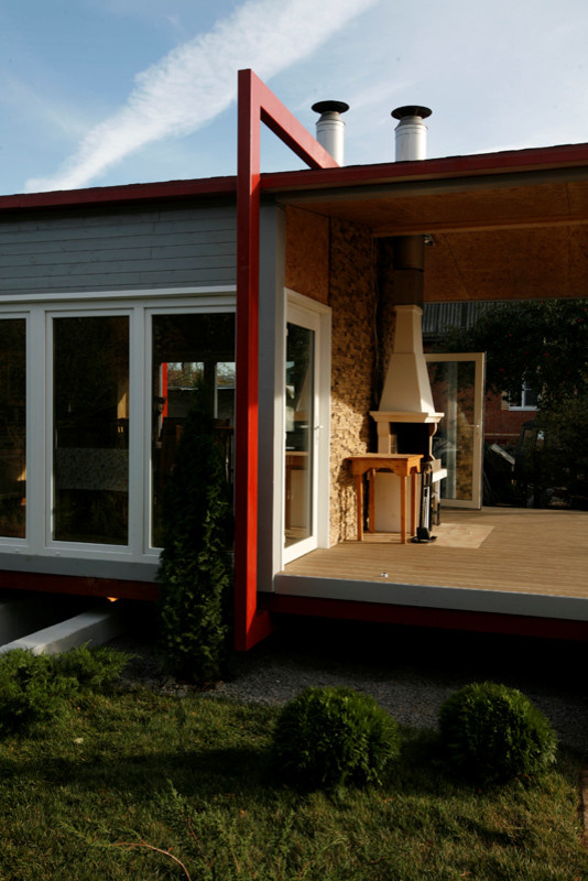 Летняя кухня с ледником. Проект для телепередачи «Дачный ответ»