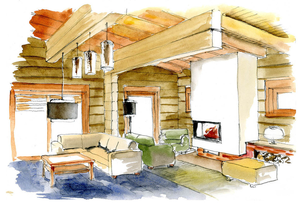 дом с баней