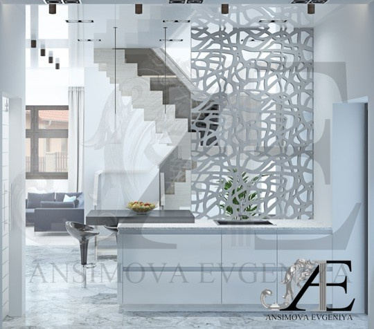 Дизайн Таунхауса в Подмосковье