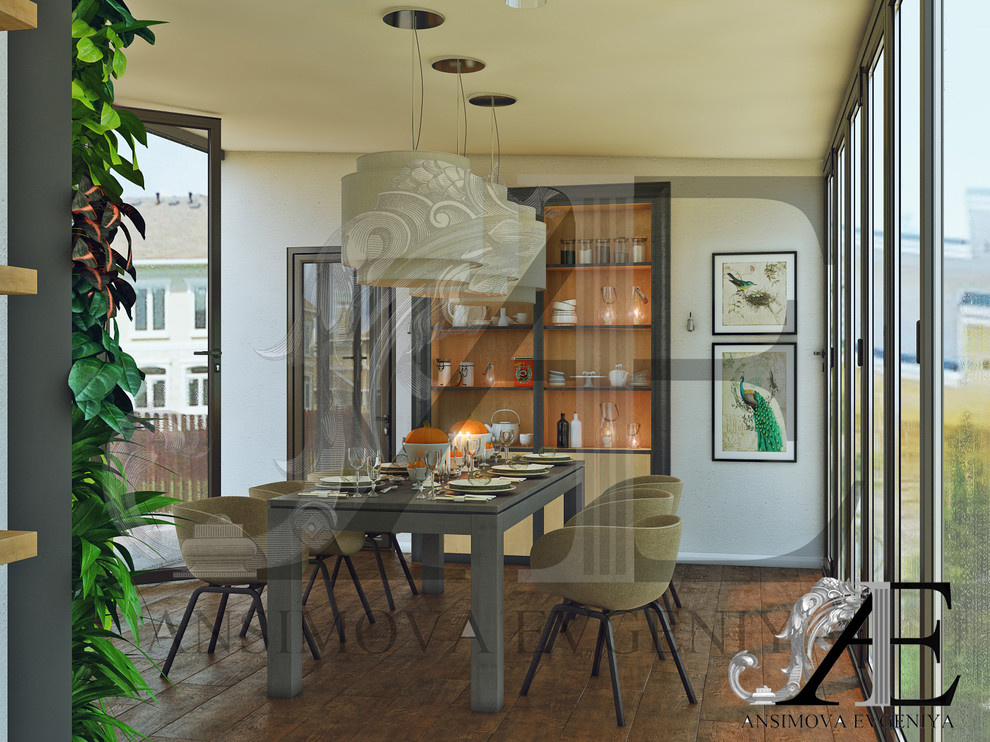 Дизайн Таунхауса в Подмосковье