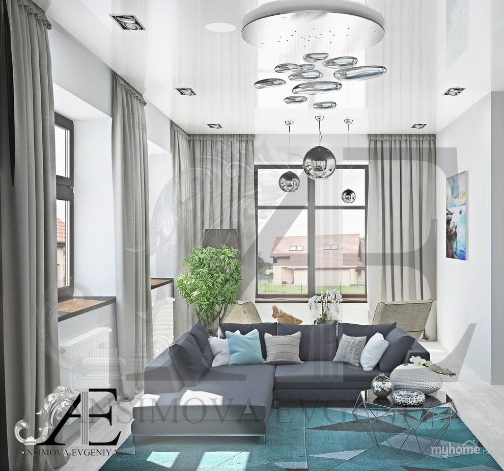 Обложка проекта: Дизайн Таунхауса в Подмосковье