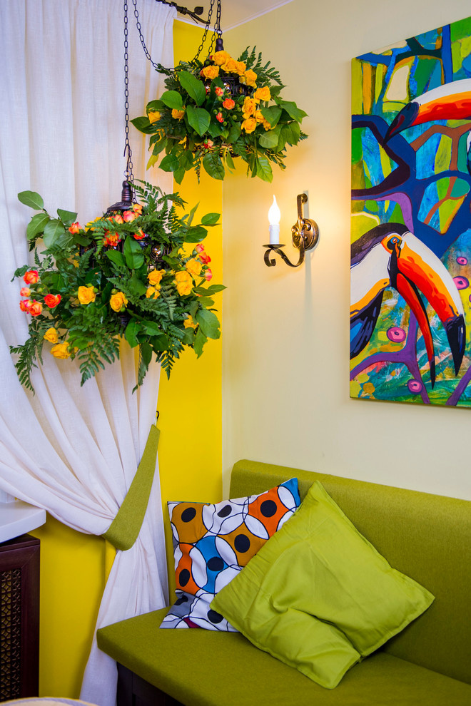 Яркая кухня в стиле Рио