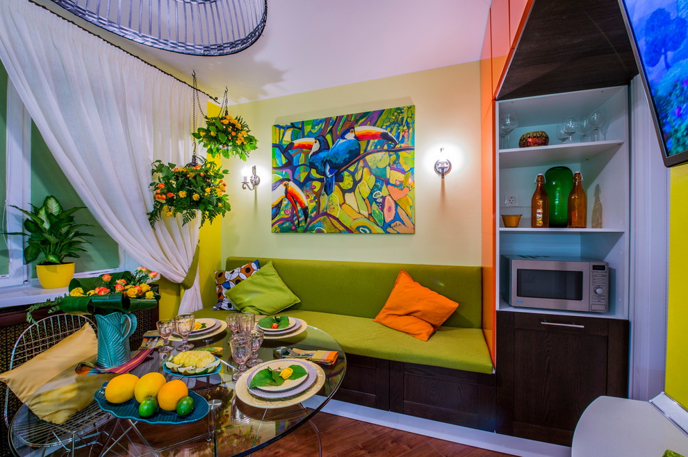 Яркая кухня в стиле Рио