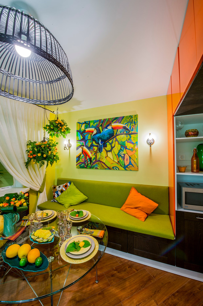 Яркая кухня в стиле Рио