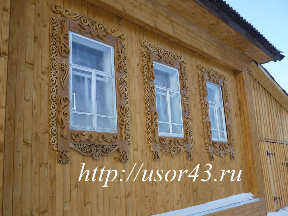 Резные наличники