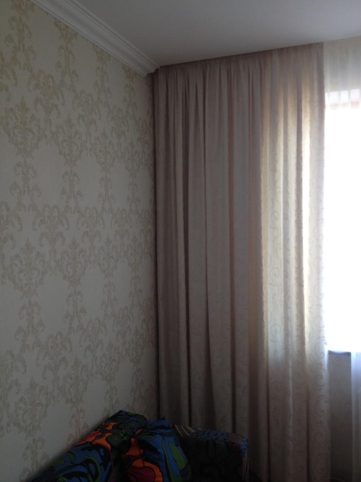 Обложка проекта: Шторы в загородный дом в классическом стиле