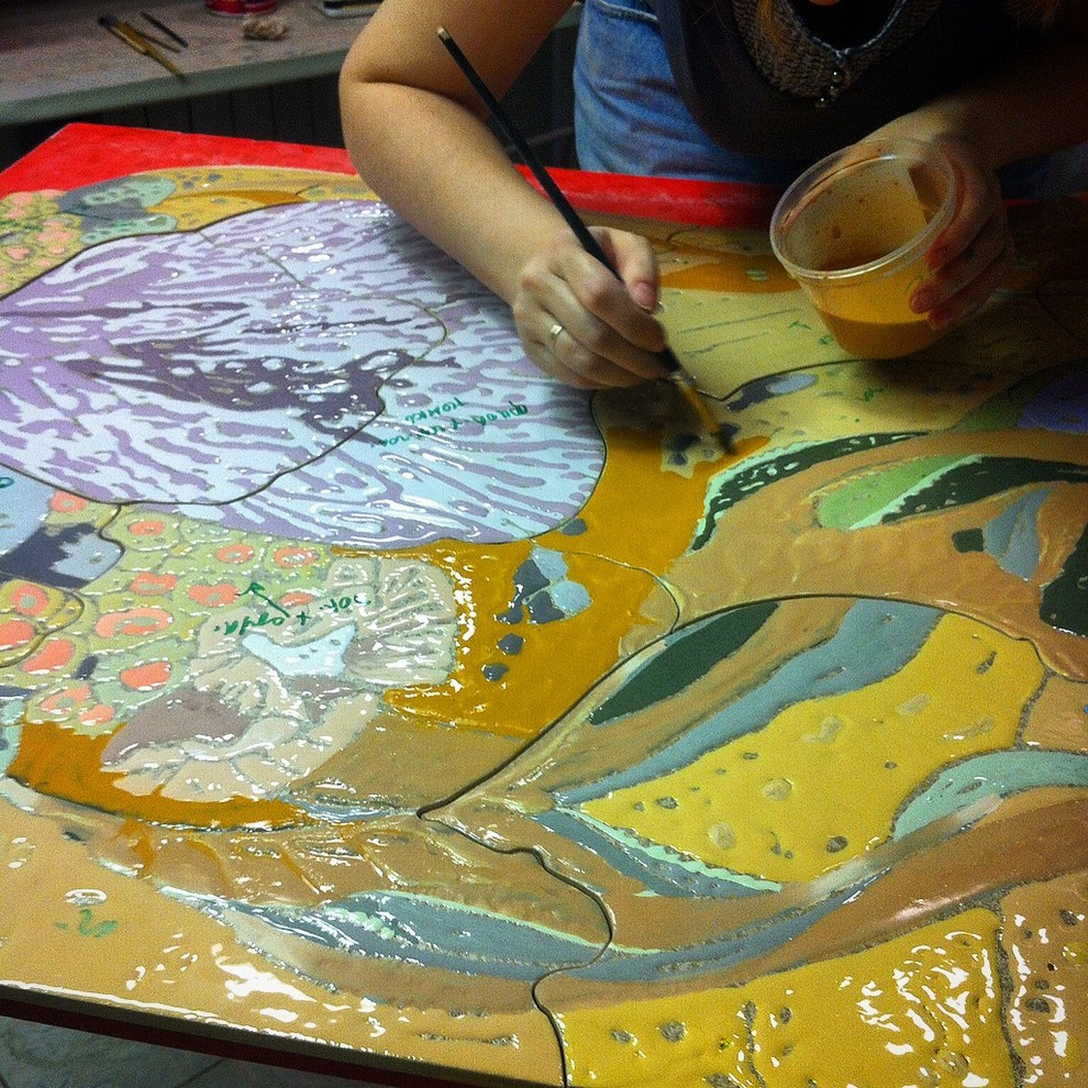 Бассейн в загородном доме