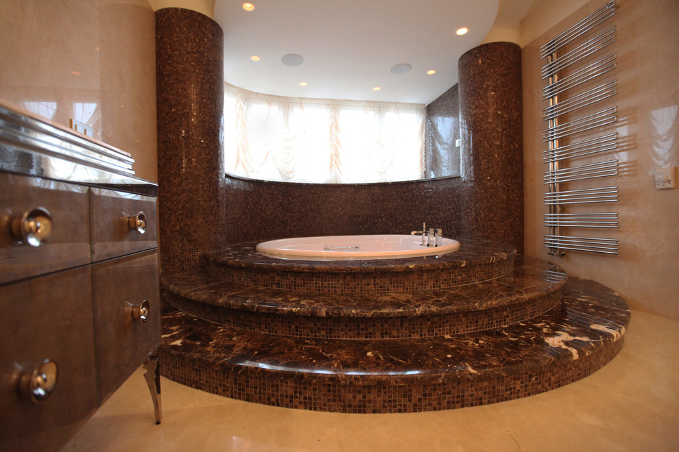 БОЛЬШОЙ САНУЗЕЛ В ПЕНТХАУСЕ г-на Ш.