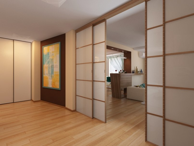 Интерьер для молодой семьи в 3к. кв. в ЖК Близнецы в Солнечном