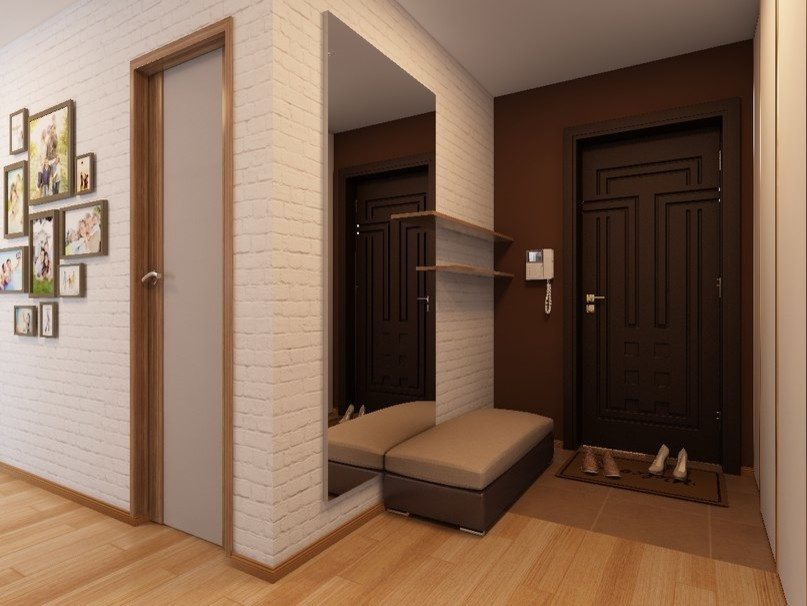 Интерьер для молодой семьи в 3к. кв. в ЖК Близнецы в Солнечном