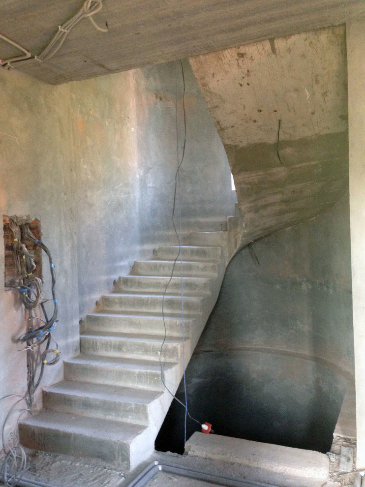 Монолитная лестница