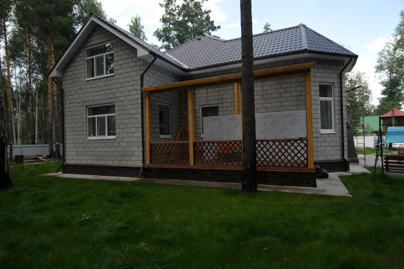 Дома построенные из теплоэффективных блоков