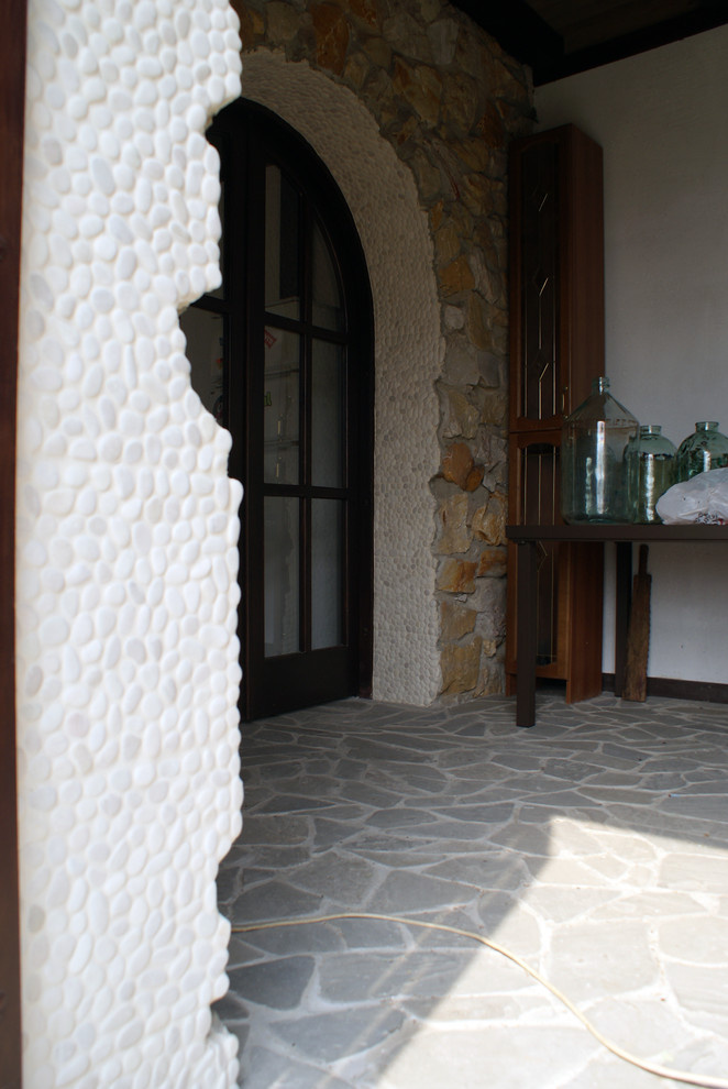 Печь с изразцами