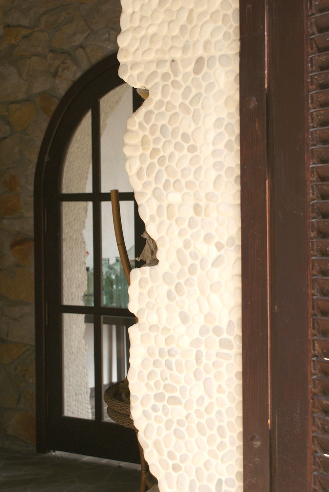 Печь с изразцами