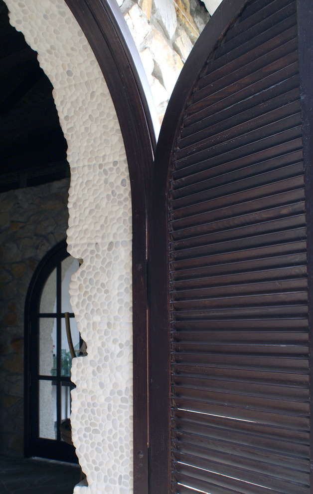 Печь с изразцами