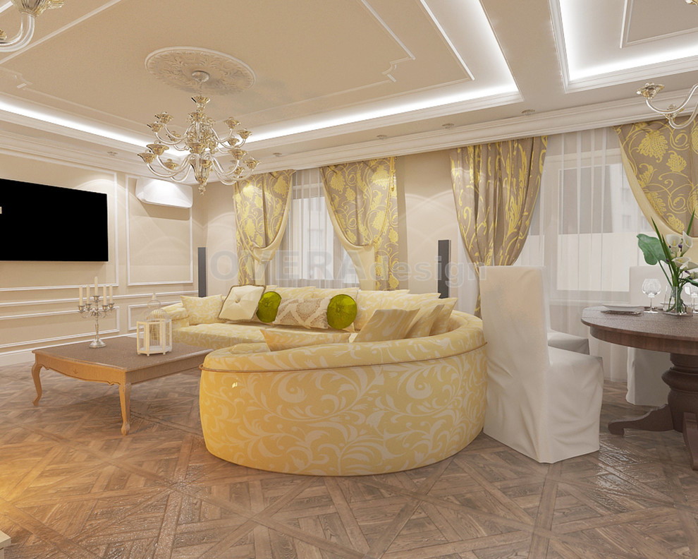 Дизайн-проект квартиры 220 кв.м. пр. М.Жукова СПб