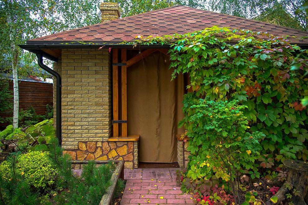 Уличные шторы в беседку