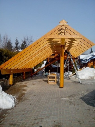 Обложка проекта: Навес для техники "Взлет"