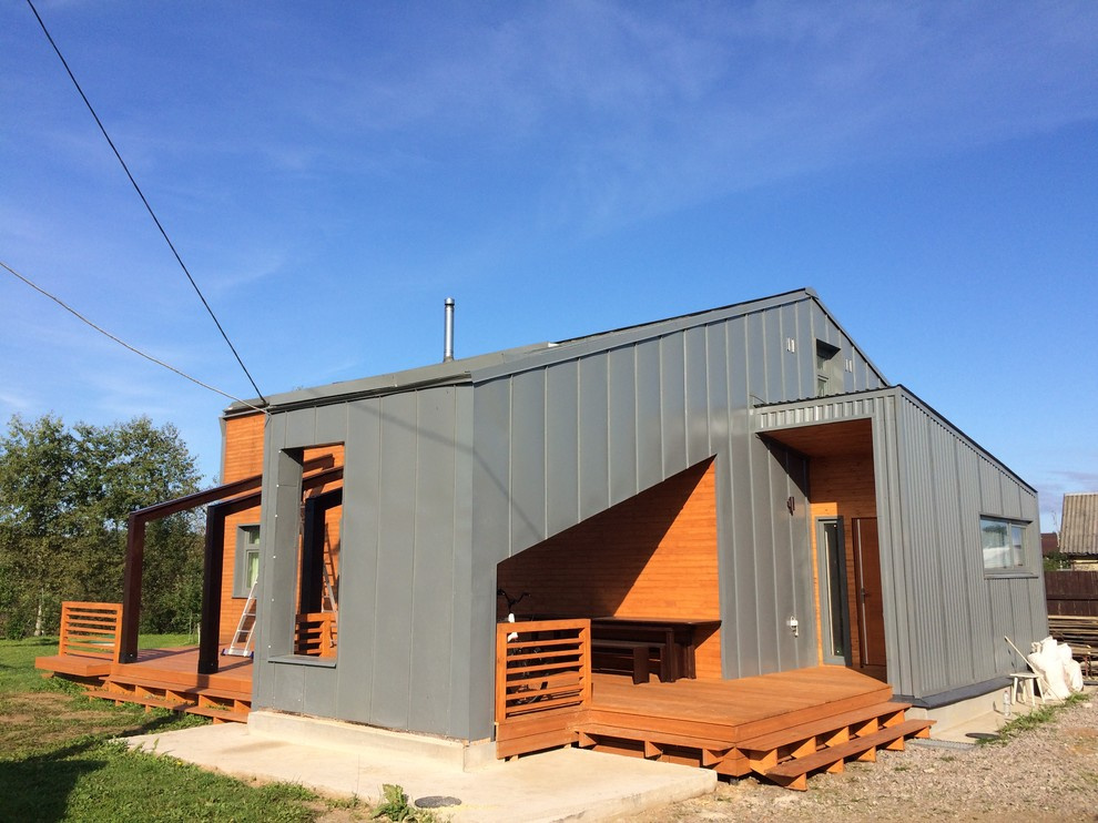 Деревенский дом в современном стиле