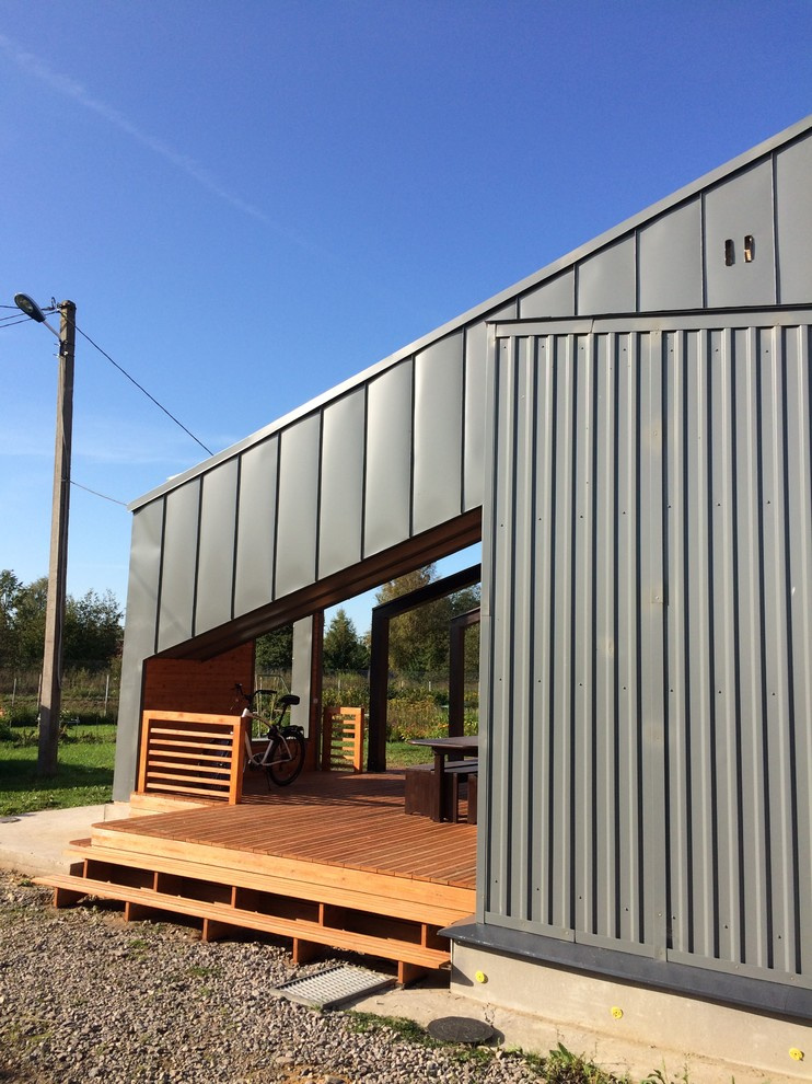 Деревенский дом в современном стиле