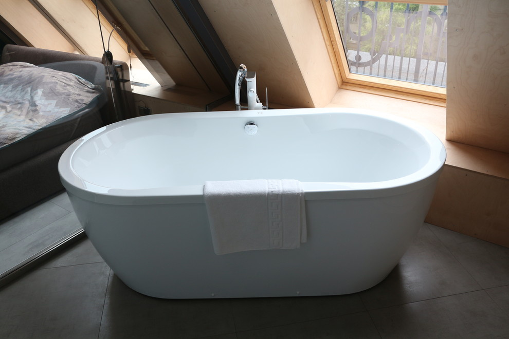 Двухуровневая квартира в стиле лофт/индастриал