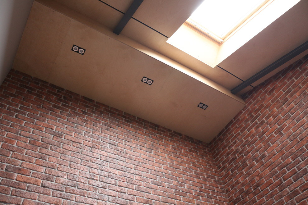 Двухуровневая квартира в стиле лофт/индастриал