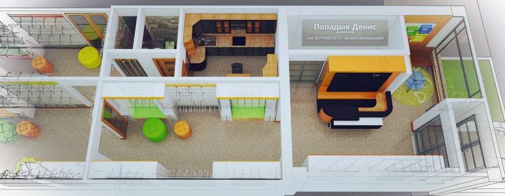 проект магазина и комплекса