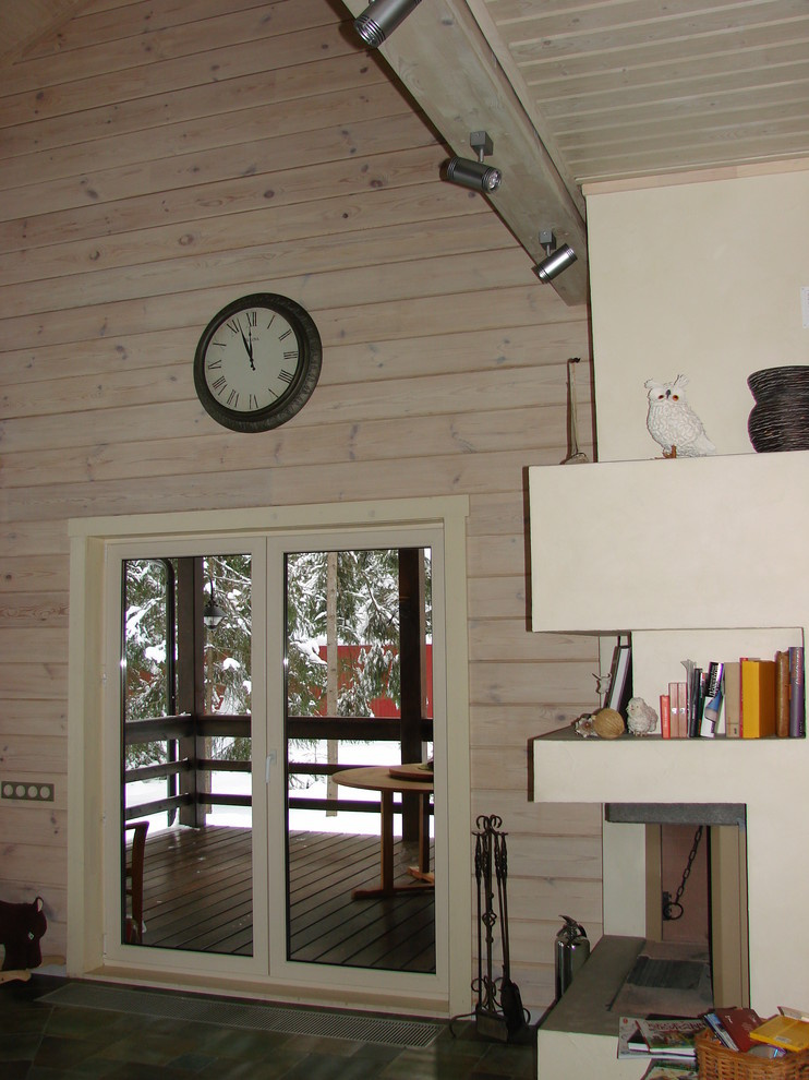 Интерьер деревянного дома