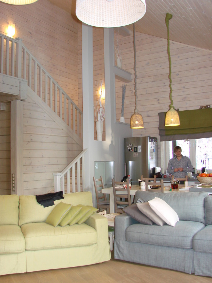 Интерьер деревянного дома