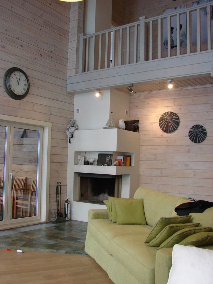 Интерьер деревянного дома