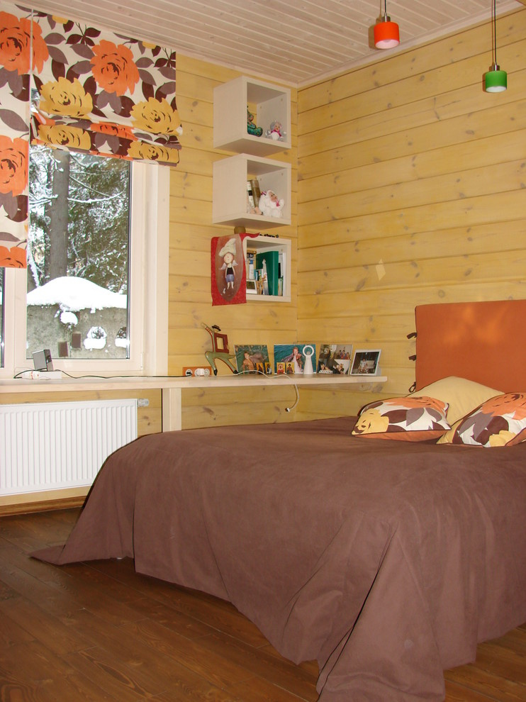 Интерьер деревянного дома