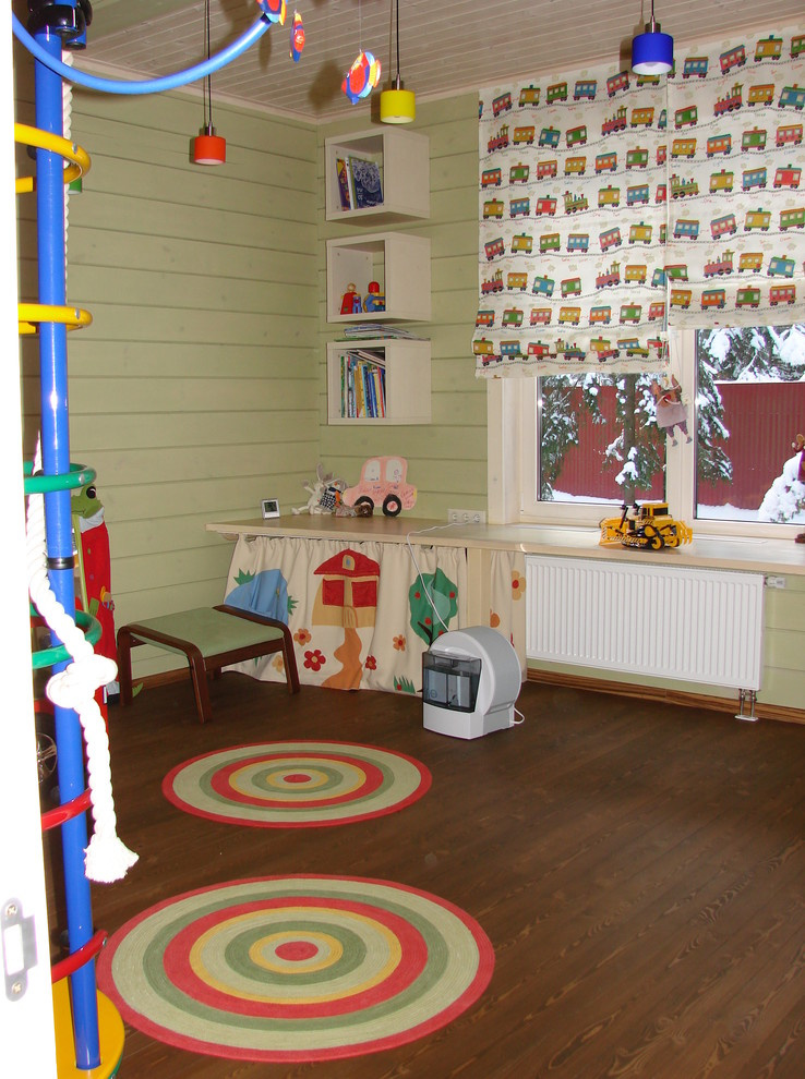 Интерьер деревянного дома