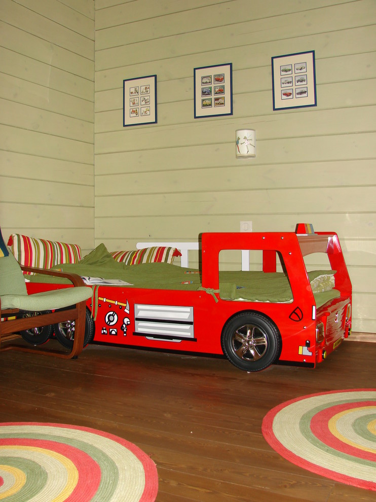 Интерьер деревянного дома