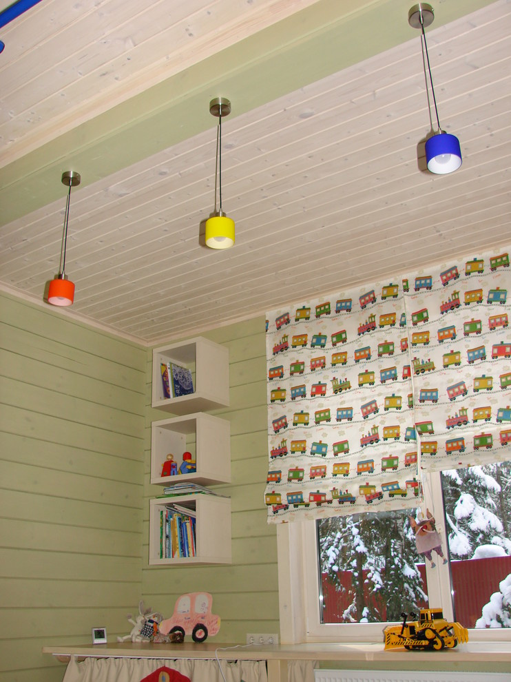 Интерьер деревянного дома