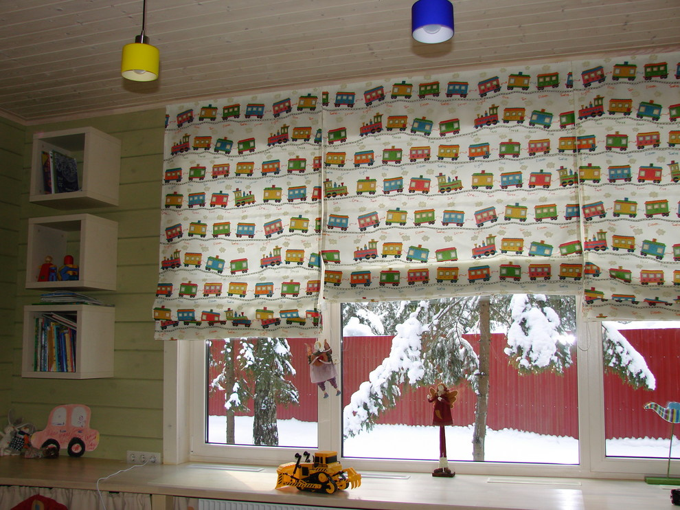 Интерьер деревянного дома