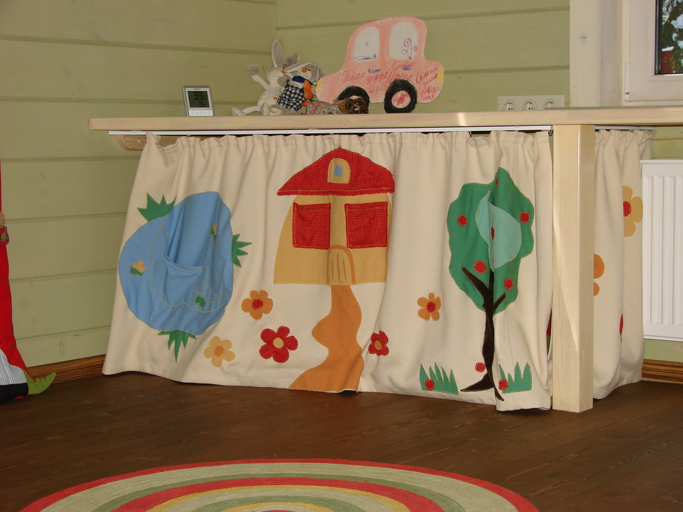 Интерьер деревянного дома