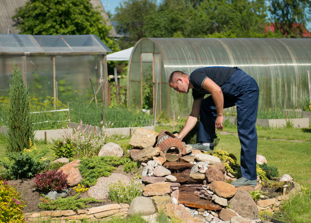 Озеленение сада