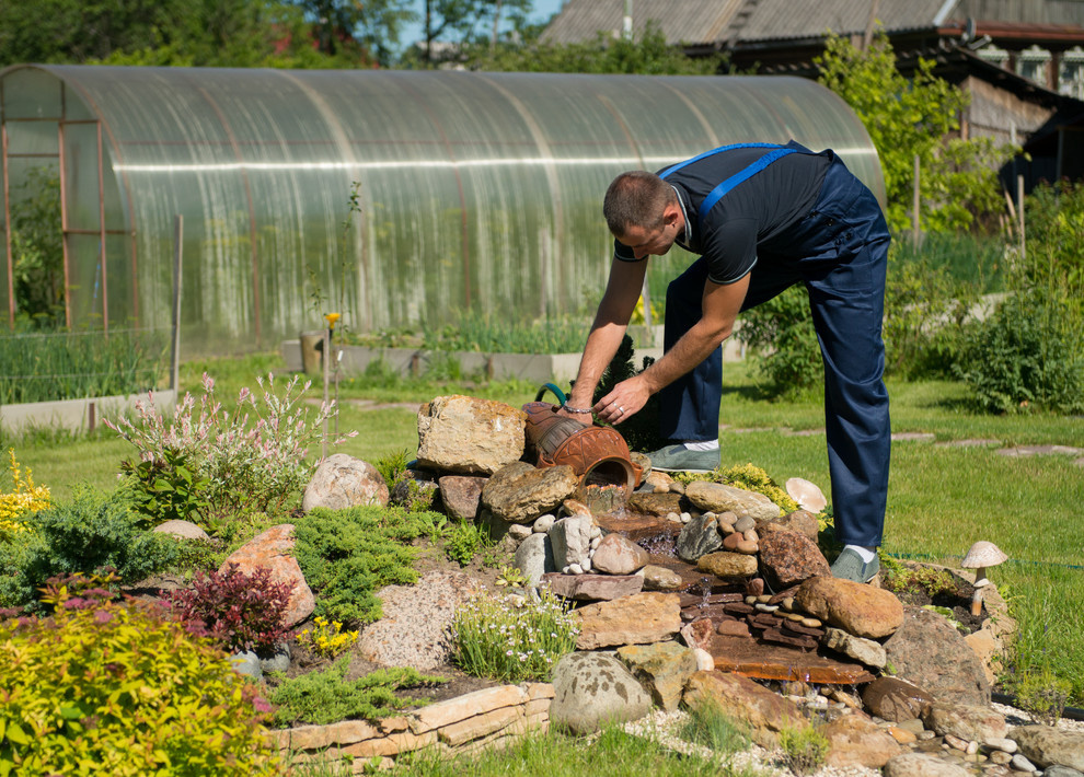 Озеленение сада