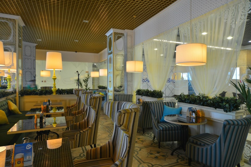 Оформление ресторана "La Terrasse"