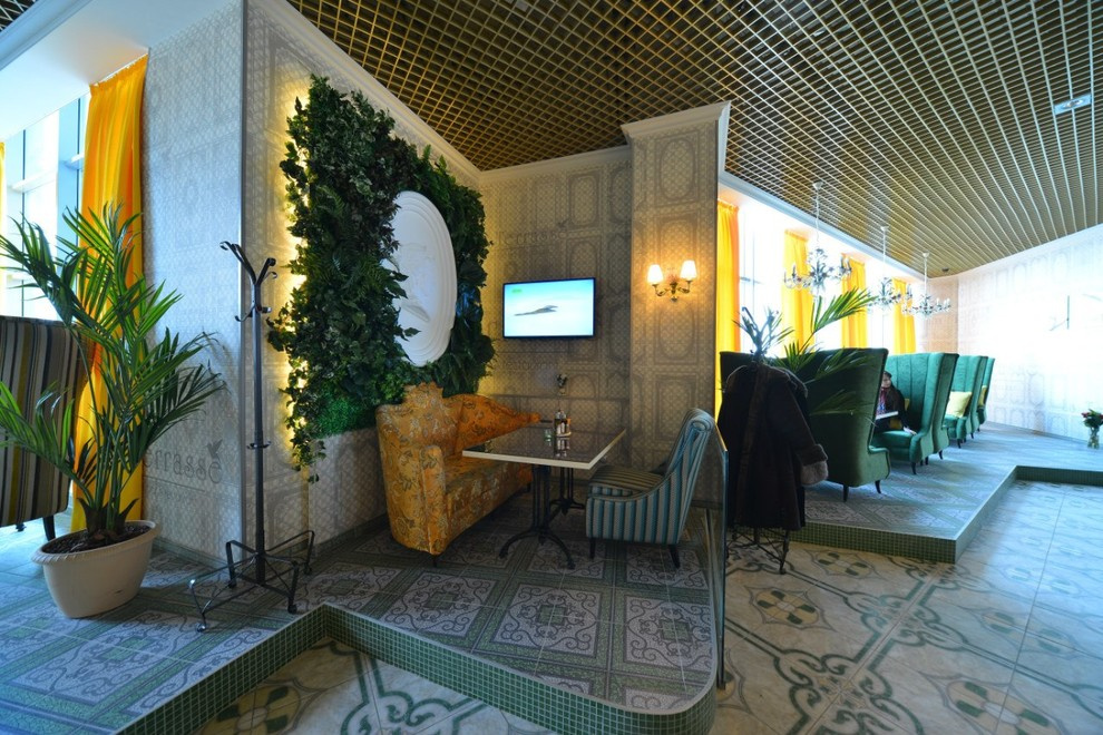 Оформление ресторана "La Terrasse"