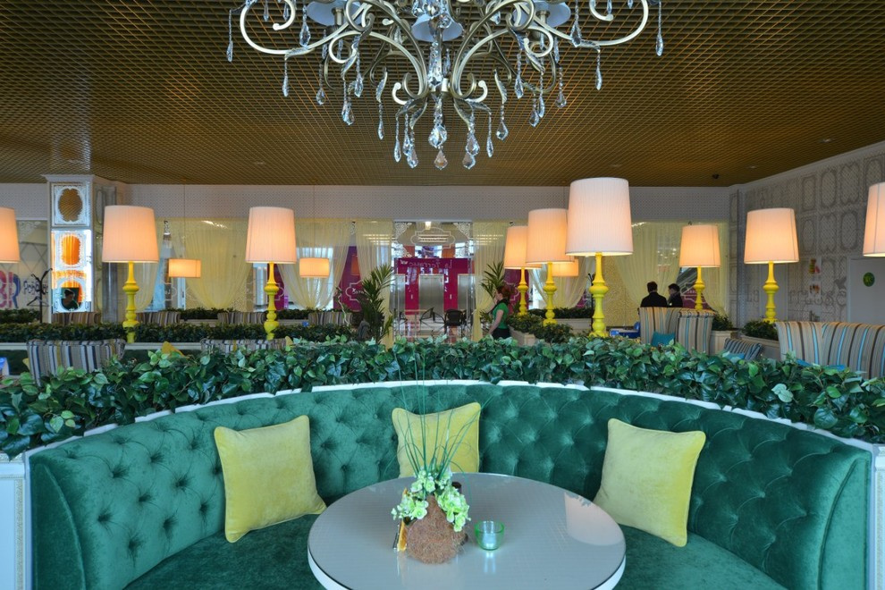 Оформление ресторана "La Terrasse"