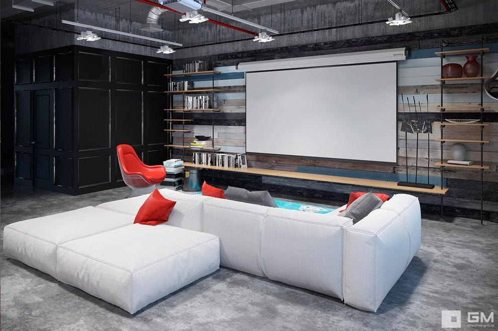 Дизайн квартиры в стиле лофт / Loft style