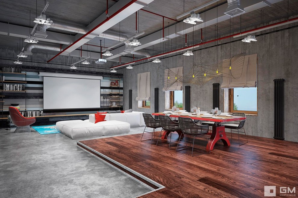 Дизайн квартиры в стиле лофт / Loft style