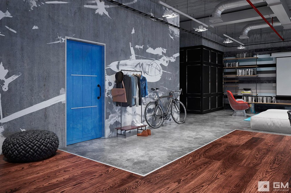 Дизайн квартиры в стиле лофт / Loft style